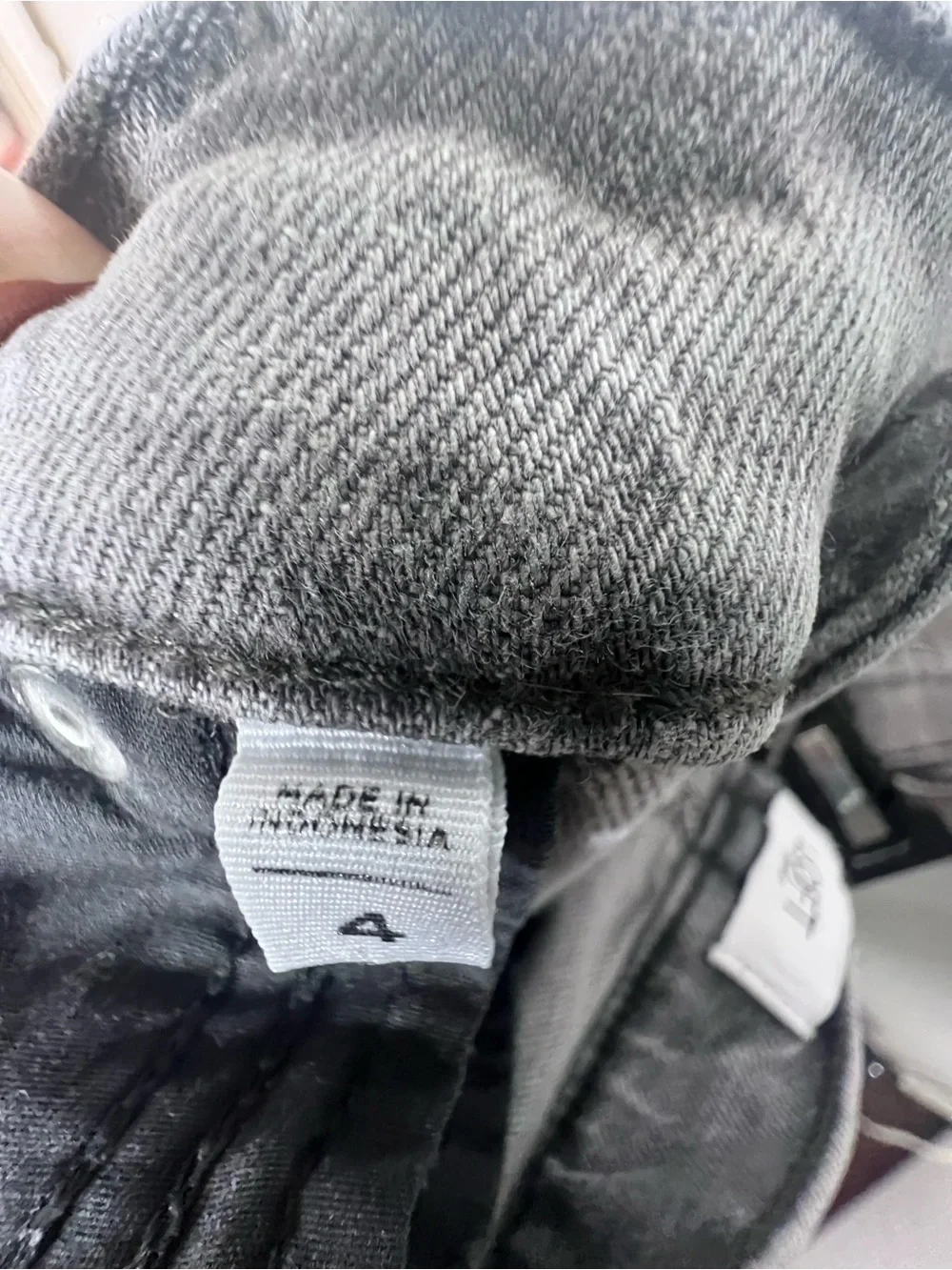 LOFT Men's Gray Straight Jeans
